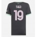 Maillot de foot AC Milan Theo Hernandez #19 Troisième vêtements Femmes 2024-25 Manches Courtes